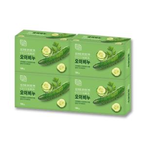 [무궁화] 자연미인오이비누_100g*4개입